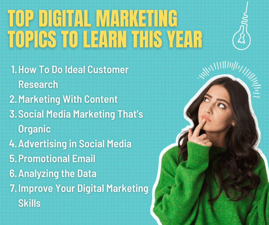 Top Digital Marketing Topics To Learn This Year